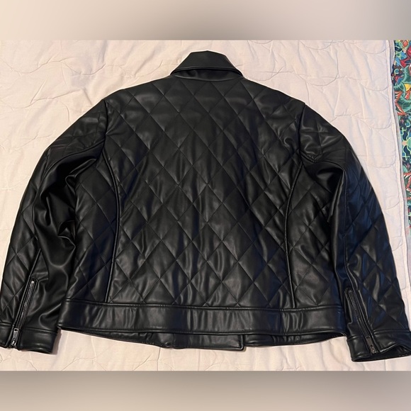 NWT Worthington Quilted Plush Zipper Jacket - size 1X - Picture 4 of 7